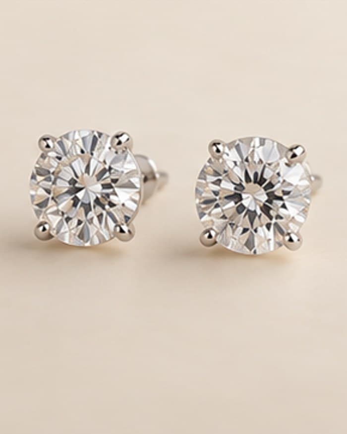 The Aira Diamond Studs thumbnail 2
