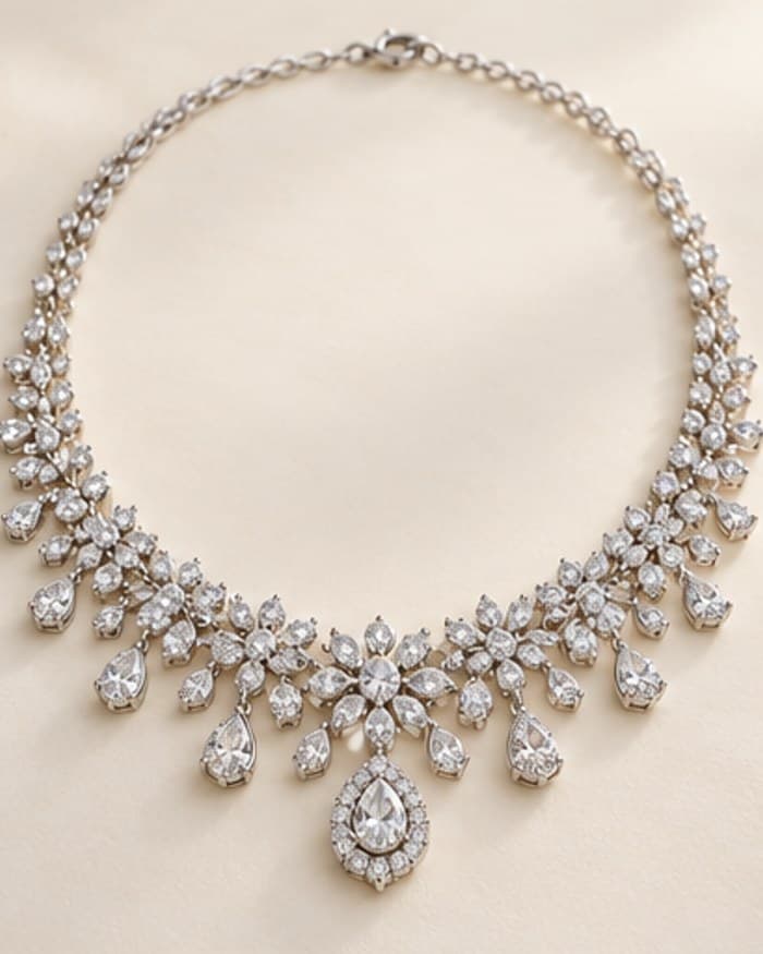 The Ziva Diamond Necklace thumbnail 2