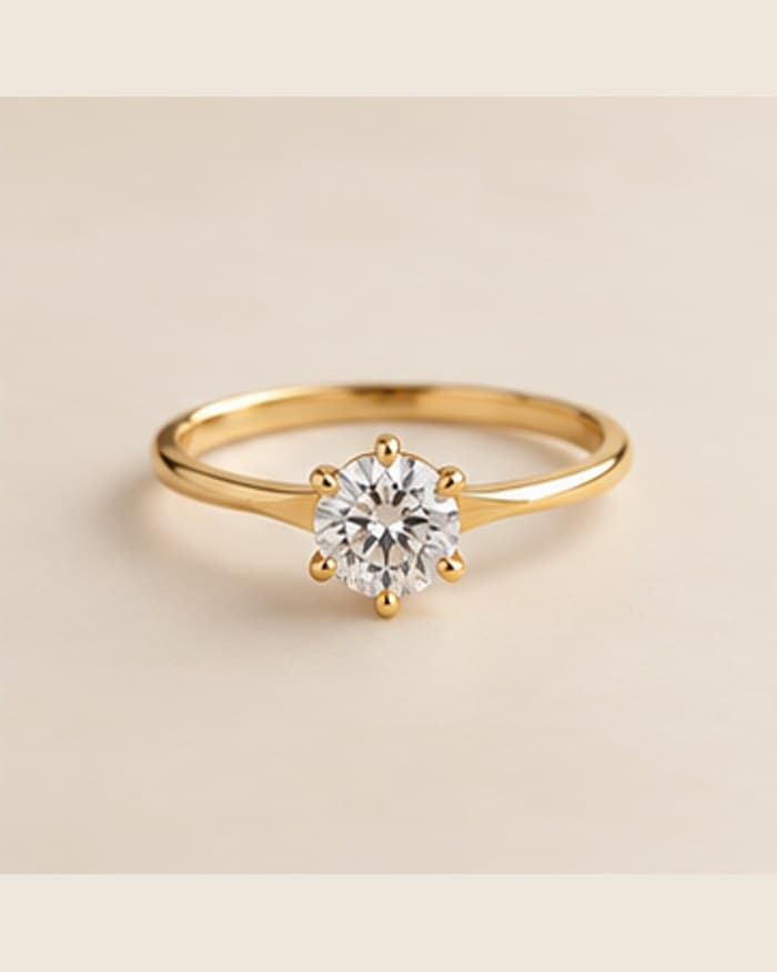 The Eternal Solitaire, 18K jewellery
